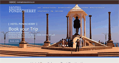 Desktop Screenshot of hotelpondicherry.com